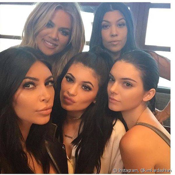 Qual Kardashian-Jenner ? voc? no mundo da maquiagem? Fa?a o teste e descubra! (Foto: Instagram @kimkardashian)
